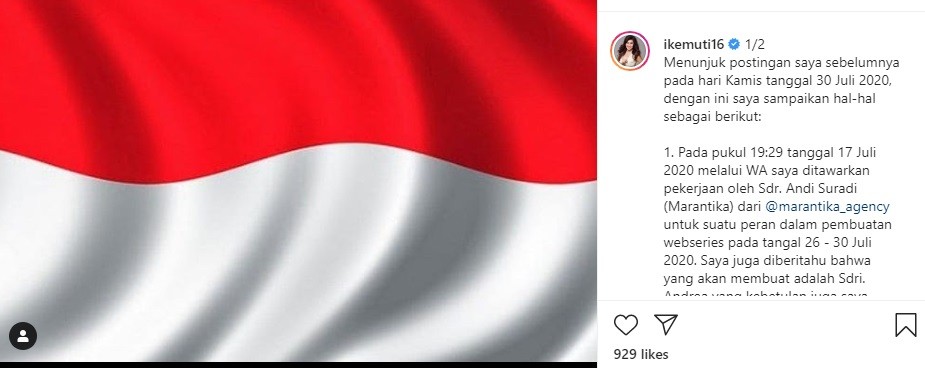 Pemprov DKI: Atas Arahan Gubernur Kasus Unggahan Artis FTV Ike Muti Selesai