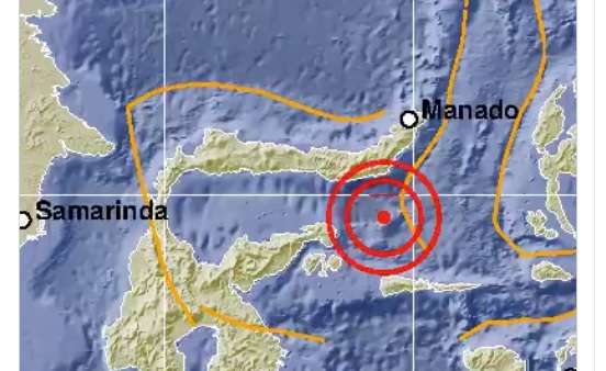 Gempa Bumi M5,0 Guncang Bolsel Sulut, BMKG: Tidak Berpotensi Tsunami