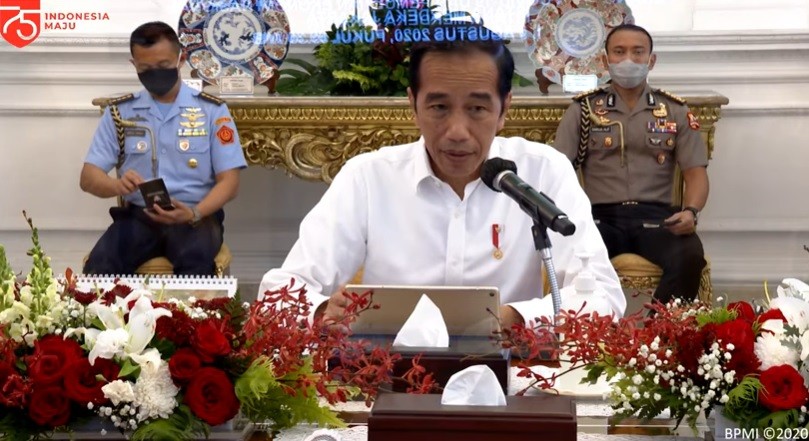 Jokowi Ingin Ibu-ibu PKK Kampanye Penggunaan Masker Door to Door