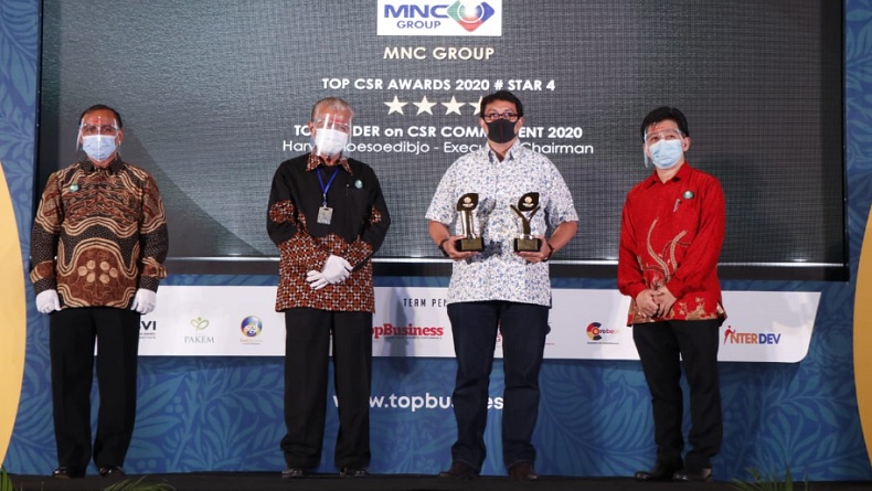 MNC Group Dianugerahi TOP CSR Awards 2020