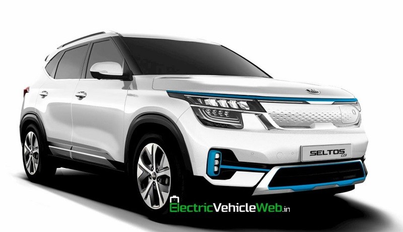 Beredar Gambar Rendering Kia Seltos Versi Electric