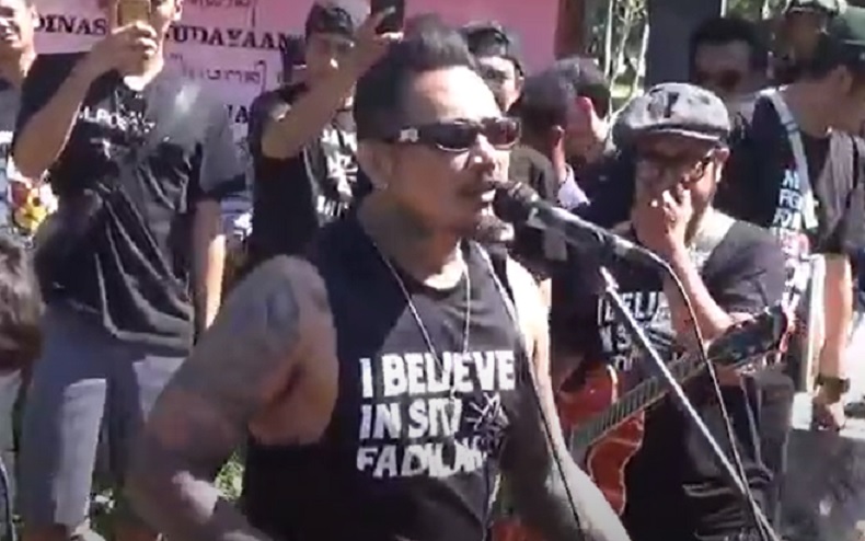 Jerinx Dilaporkan ke Polda Bali karena Sebut IDI Kacung WHO
