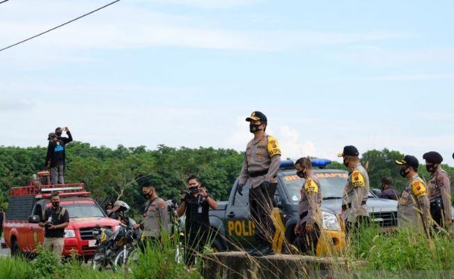 Antisipasi Karhutla, Kapolda Kalsel Cek Embung dan Kanal di Banjarbaru