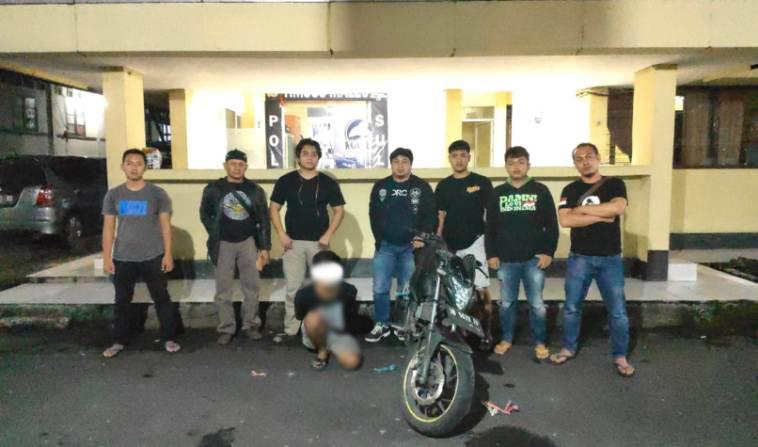 Timsus Maleo Tangkap Pelaku Penggelapan Motor di Bitung