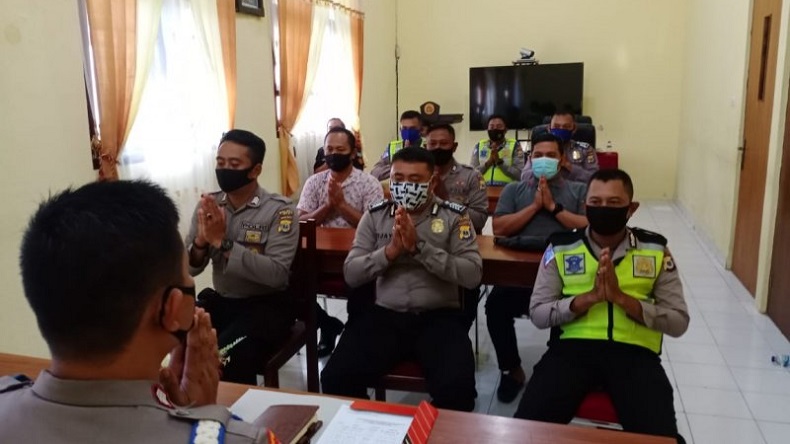 Bentuk Karakter Polisi Lebih Humanis, Polres MTB Kepulauan Tanimbar Selenggarakan Bimbingan Agama