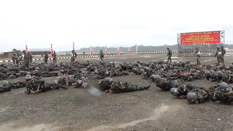 Pertama Kali, TNI AL Latih Ratusan Calon Prajurit asal Papua