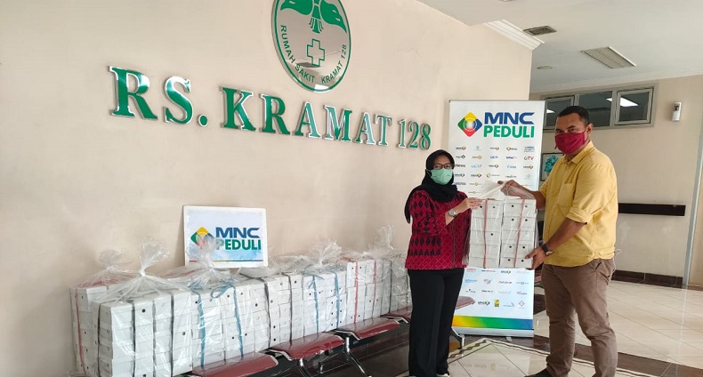 MNC Peduli dan Produser Pangan Asia Salurkan Makan Siang ke RS Kramat 128