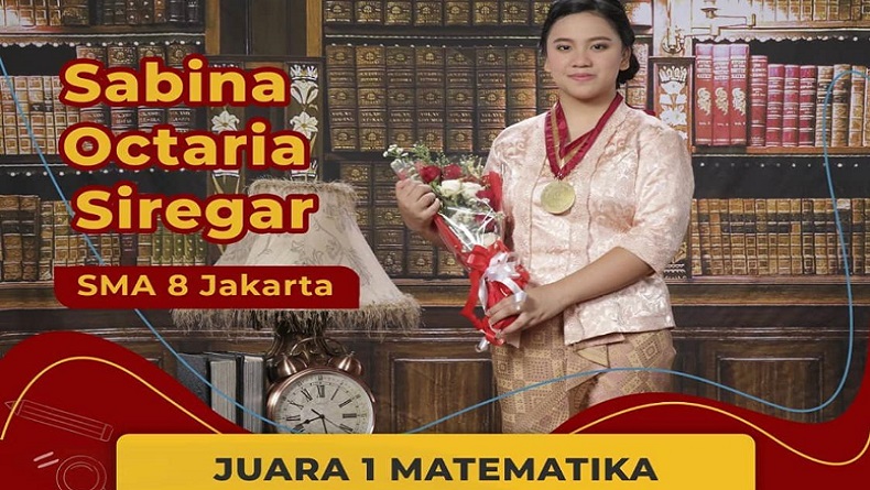 Sabina Octaria Siregar, Siswa SMAN 8 Jakarta Juara Matematika Student Science Olympiad 2020