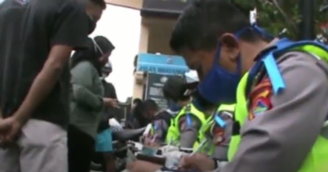 Operasi Zebra Singgalang, 33 Pengendara di Payakumbuh Kena Tilang