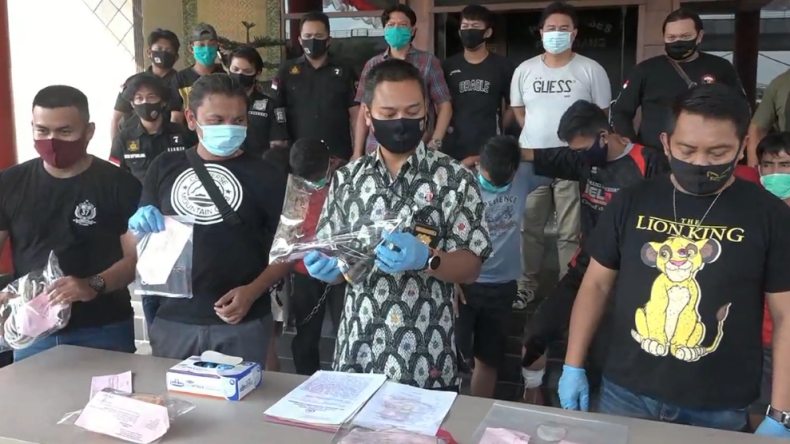 Polrestabes Palembang Gulung 8 Pelaku Curat dan Curas Selama Sepekan