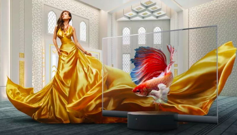 Xiaomi Perkenalkan TV OLED Transparan