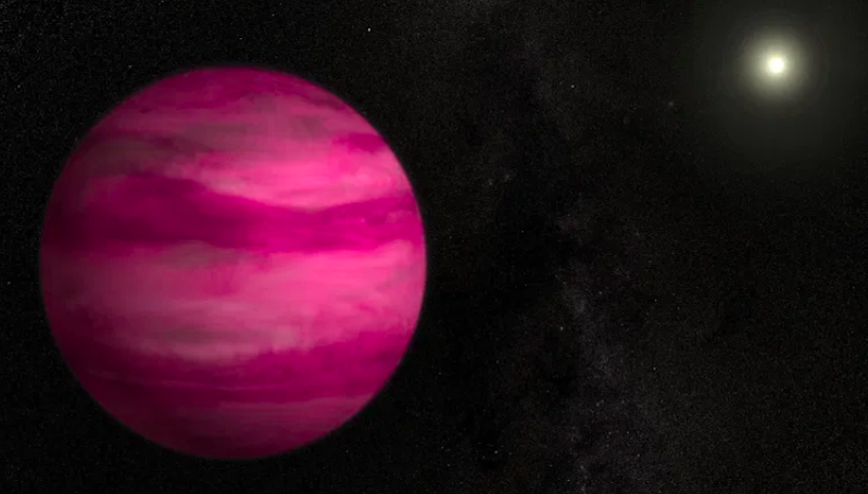 NASA Temukan Planet Seukuran Jupiter Berwarna Pink