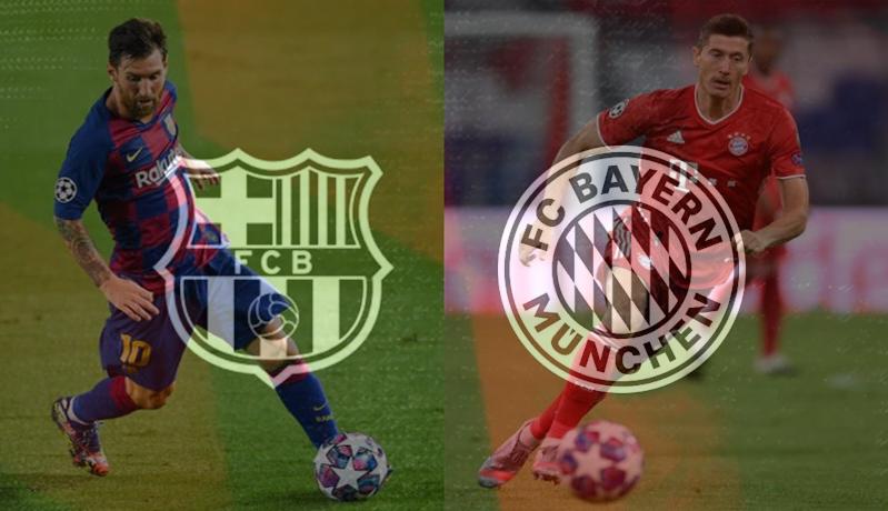 Prediksi Barcelona Vs Bayern Munchen: Tak Sekadar Messi dan Lewandowski