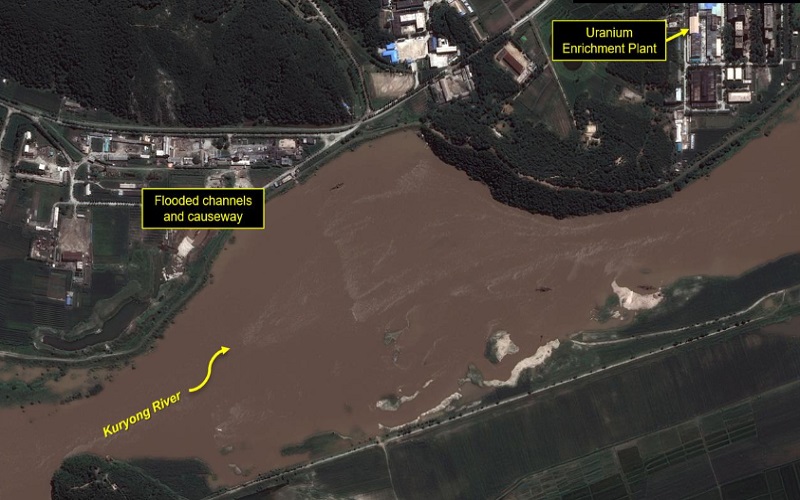 Banjir Rusak Sistem Pendukung Fasilitas Nuklir Utama Korea Utara