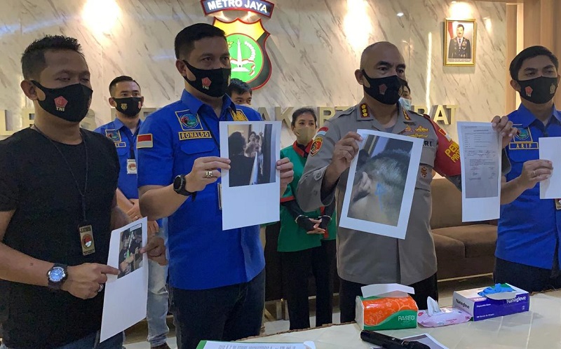 Anggota Polres Jakbar Dipukul Stik Baseball saat Tangkap Pengguna Narkoba