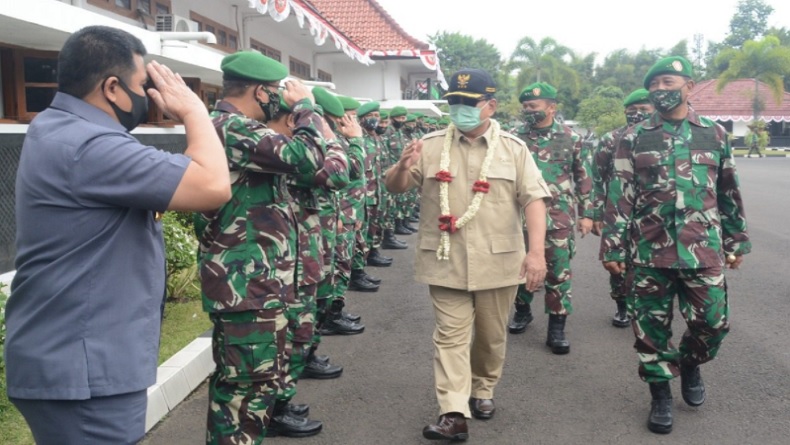 Prabowo kepada Siswa Seskoad: Pemimpin Harus Punya Ambisi
