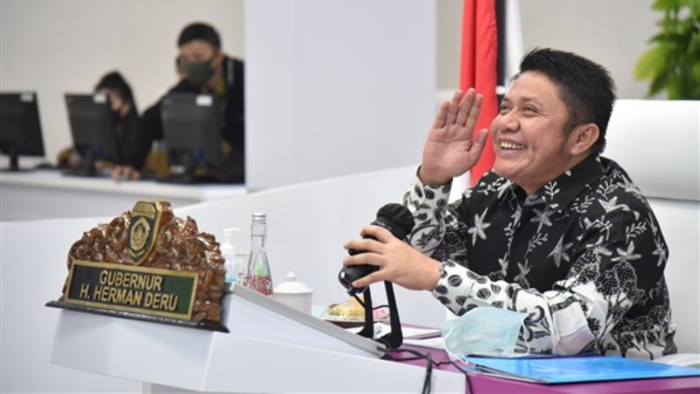 Herman Deru Minta Lanal Palembang Bantu Amankan Perairan Sumsel