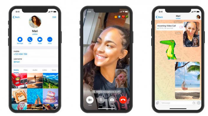 Telegram Kini Mendukung Video Call