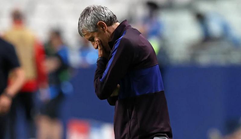 Ini Curahan Hati Quique Setien usai Barcelona Kalah 2-8 dari Bayern Munchen