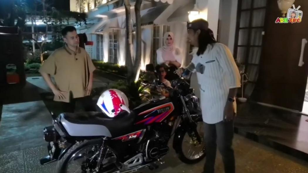 Viral, Motor Yamaha RX-King Ade Jigo Ditawar Raffi Ahmad Rp50 Juta