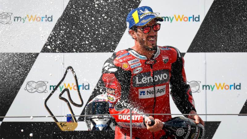 Menang GP Austria, Dovizioso Optimistis Bersaing Rebut Juara Dunia