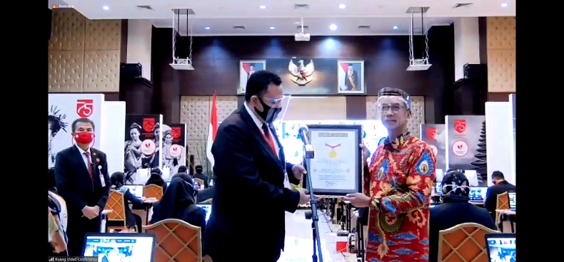 Gelar Upacara Virtual HUT ke-75 RI, Istana Pecahkan Rekor Dunia