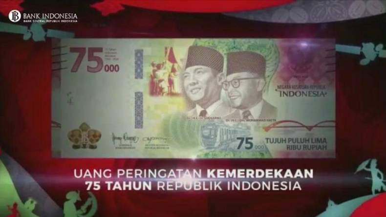 Uang Peringatan Rp75.000 Bisa Dijadikan Alat Bayar
