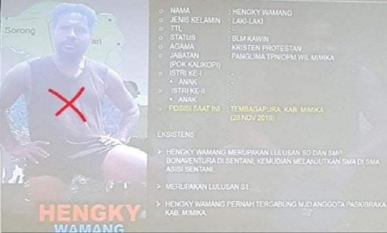 Miris, Pimpinan KKB Tewas Ditembak Mati Ternyata Eks Anggota Paskibra Mimika