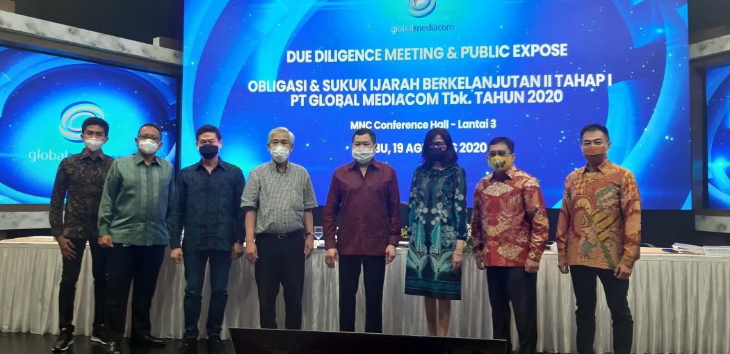 Global Mediacom Rilis Obligasi dan Sukuk Ijarah Rp1 Triliun