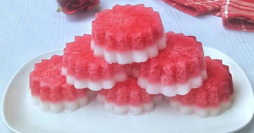 Masih Nuansa Kemerdekaan, Asyiknya Berkreasi Bikin Puding Lumut Merah Putih