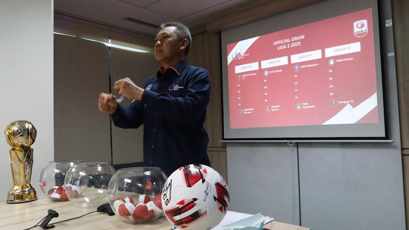 Ini Hasil Drawing Babak Penyisihan Grup Liga 2 2020