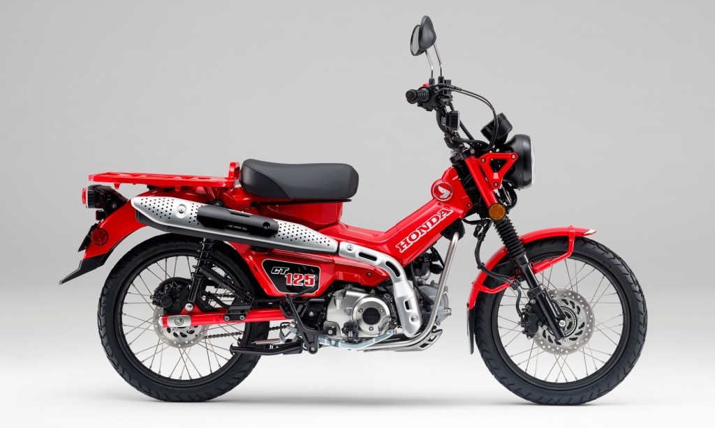 Honda Boyong Motor Bebek Jadul CT125, Dibanderol Rp75 Juta