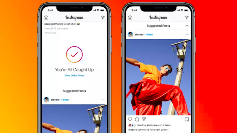 Instagram Gulirkan Suggested Post di Akhir Feed