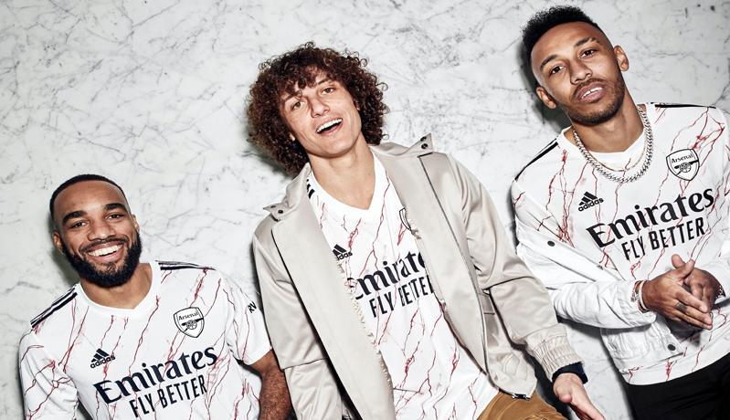 Ini Penampakan Jersey Tandang Arsenal, Usung Motif Batu Marmer