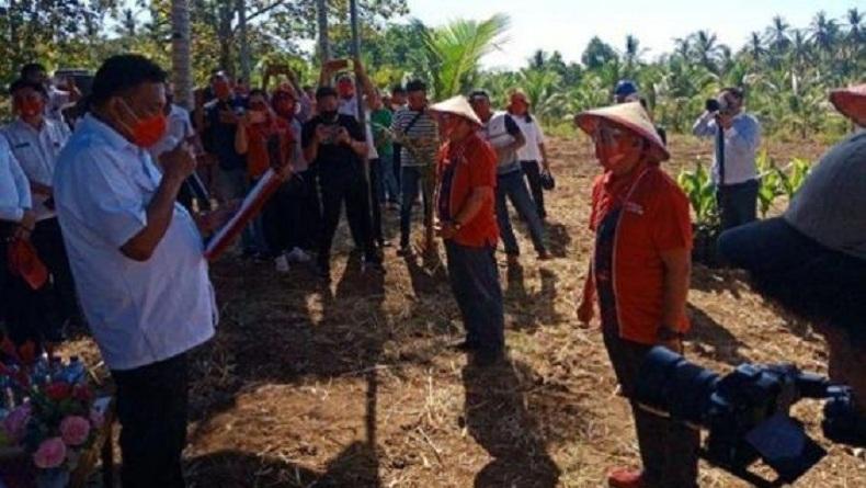 Gubernur Sulut Olly Dondokambey Gaungkan Slogan Torang Bangga Jadi Petani