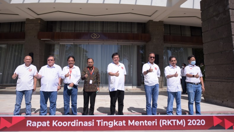 Pulihkan Ekonomi, Menteri-Menteri Ekonomi Gelar Rapat di Bali