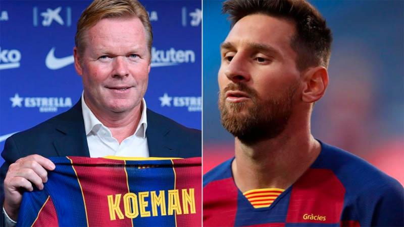 Mau Lionel Messi Bertahan, Ronald Koeman Minta Masukan Pep Guardiola