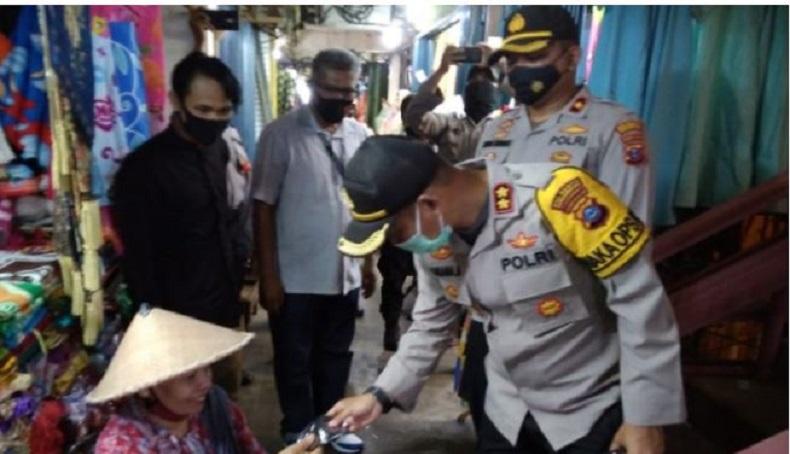 Wakapolresta Banjarmasin Minta Warga Taati Aturan Perwali terkait Protokol Covid-19