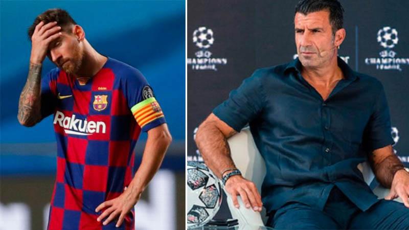 Luis Figo: Mustahil Lionel Messi Pindah ke Real Madrid