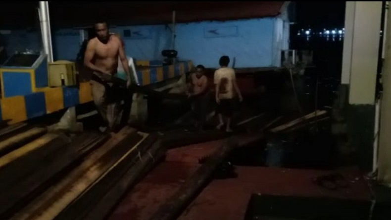 Pemilik Seribu Batang Kayu Olahan Ilegal di Sungai Kapuas Resmi Tersangka