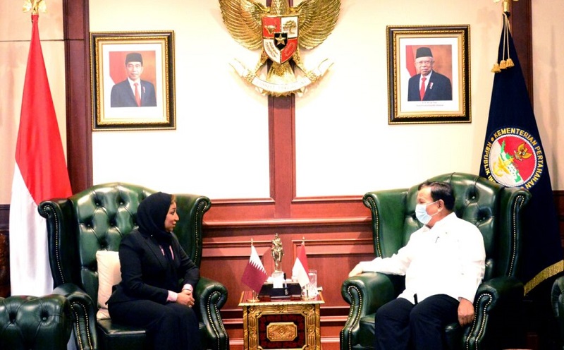 Prabowo Bertemu Dubes Qatar untuk Indonesia, Ini yang Dibahas