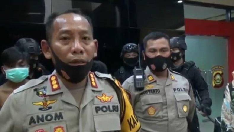 Polisi Tetapkan 13 Orang Tersangka saat Demo Omnibus Law di Palembang