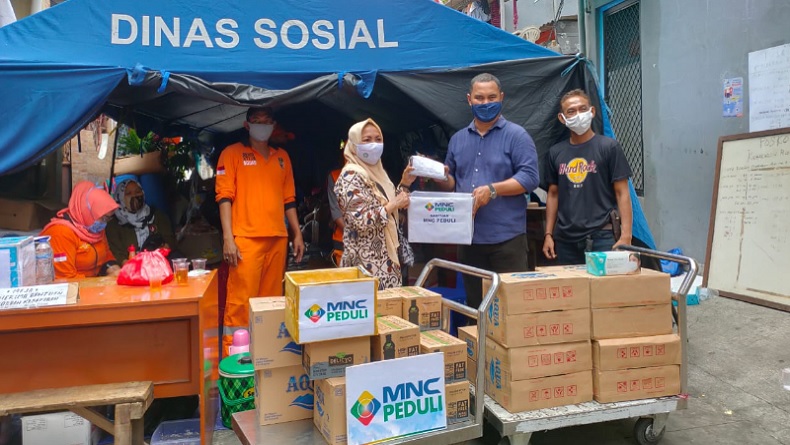MNC Peduli Bantu Pengungsi Korban Kebakaran di Sawah Besar