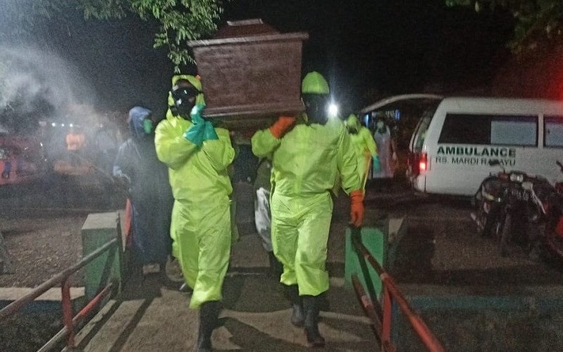 Kasus Positif Covid-19 Meninggal Naik 105 Orang, Penambahan Terbanyak di Jateng dan Jatim