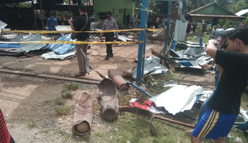 4 Orang Tewas dalam Ledakan di Bengkel Las Kota Binjai