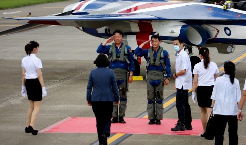 Semakin Tegang, Taiwan Resmikan Fasilitas Jet Tempur F-16 Kerja Sama dengan AS