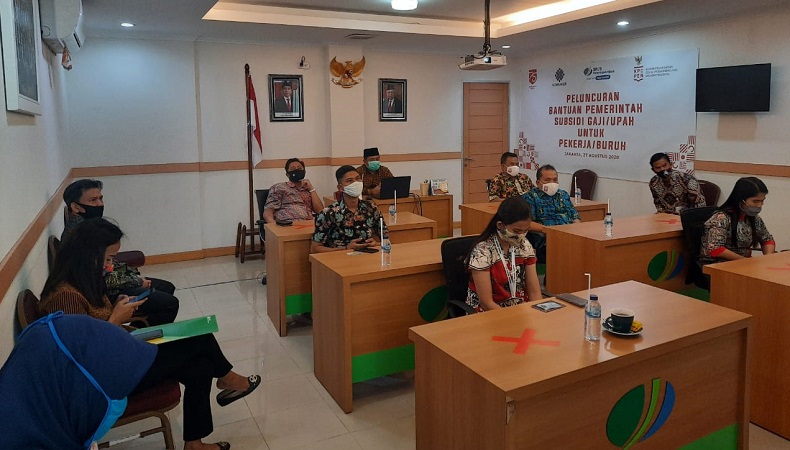 Data Rekening 109.883 Pekerja di Cimahi Penerima Subsidi Gaji Sudah Diterima Jamsostek