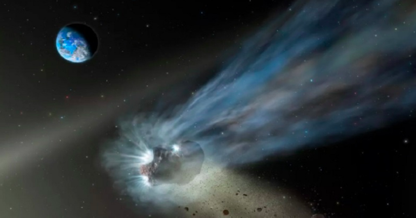 NASA Abadikan Gambar Komet Dekati Matahari