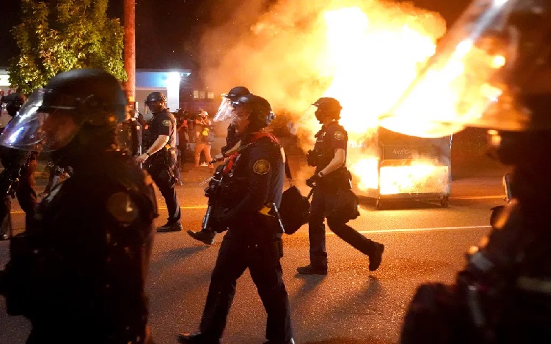 Demo Black Lives Matter Diwarnai Penembakan Misterius, Pengunjuk Rasa Jadi Korban