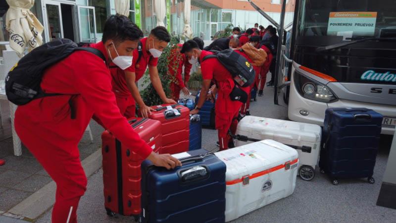Tiba di Kroasia, Timnas Indonesia U-19 Langsung Latihan